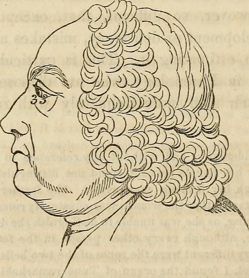 An illustration from An introduction to phrenology, 1837, leaf 151
