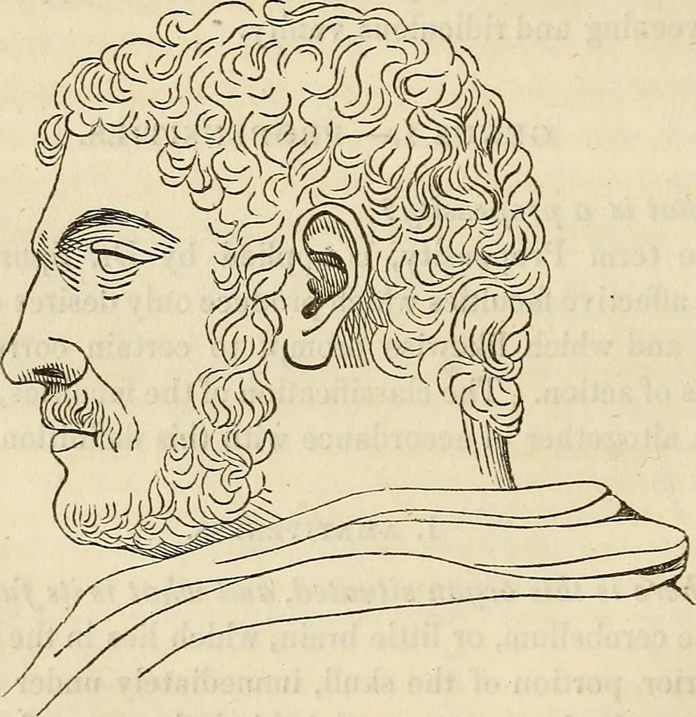 An illustration from An introduction to phrenology, 1837, leaf 51