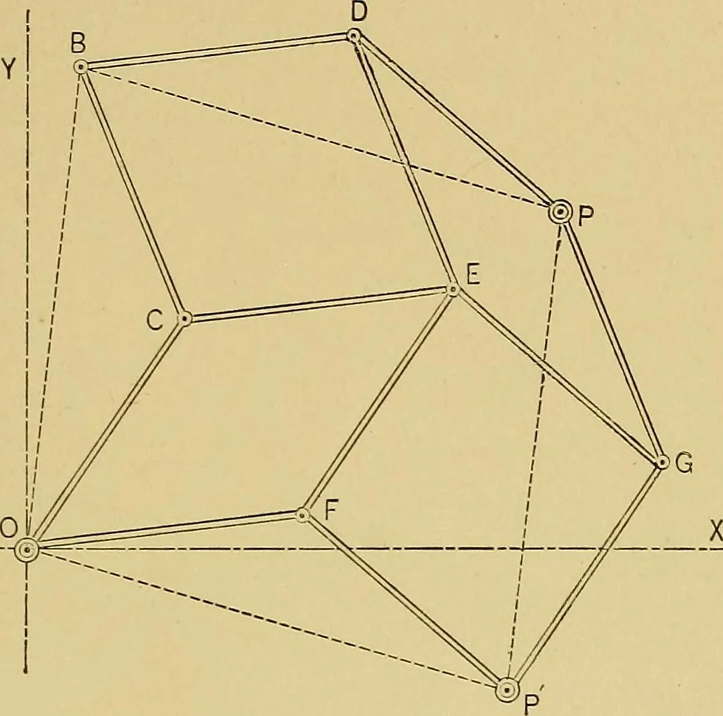 An illustration from An introduction to projective geometry and its applications; an analytic and synthetic treatment, 1905, leaf 266