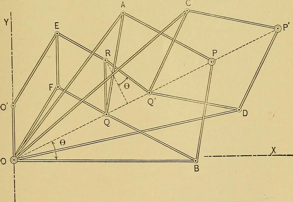An illustration from An introduction to projective geometry and its applications; an analytic and synthetic treatment, 1905, leaf 272