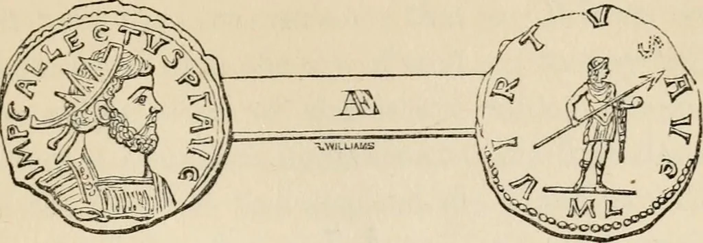 An illustration from An introduction to the study of ancient and modern coins, 1848, leaf 110
