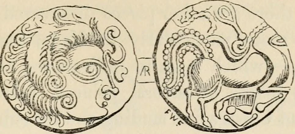 An illustration from An introduction to the study of ancient and modern coins, 1848, leaf 114