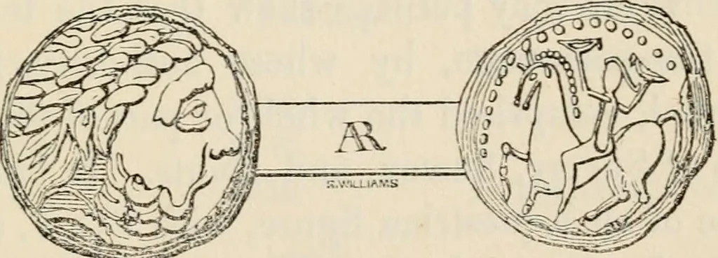 An illustration from An introduction to the study of ancient and modern coins, 1848, leaf 114