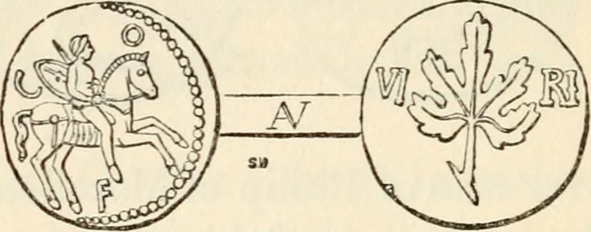 An illustration from An introduction to the study of ancient and modern coins, 1848, leaf 115