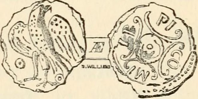 An illustration from An introduction to the study of ancient and modern coins, 1848, leaf 117