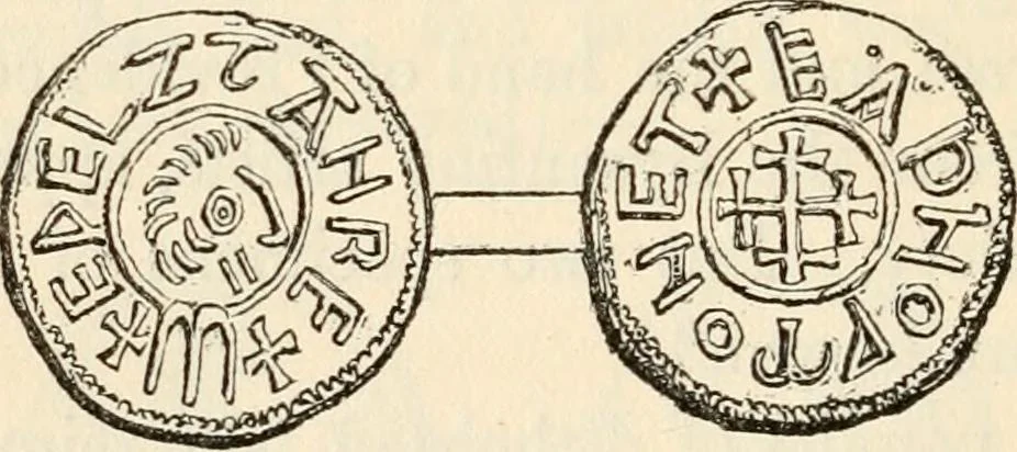 An illustration from An introduction to the study of ancient and modern coins, 1848, leaf 133