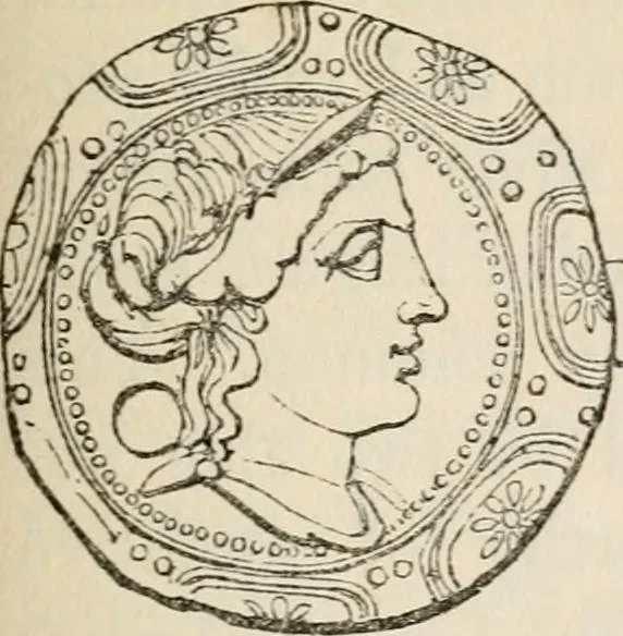 An illustration from An introduction to the study of ancient and modern coins, 1848, leaf 42