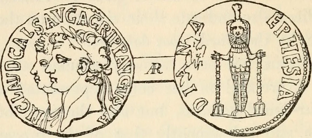 An illustration from An introduction to the study of ancient and modern coins, 1848, leaf 51