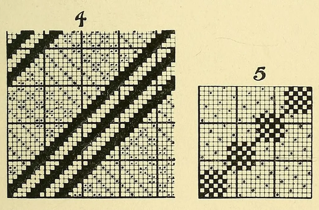 An illustration from An introduction to the study of textile design, 1903, leaf 159