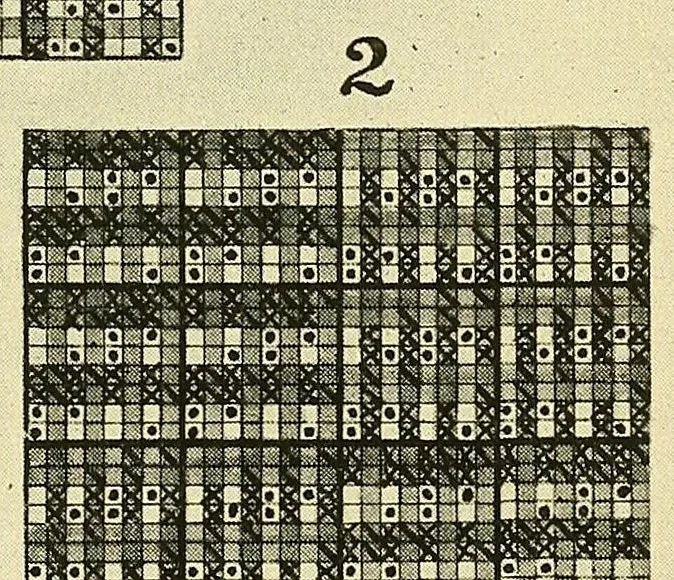 An illustration from An introduction to the study of textile design, 1903, leaf 241