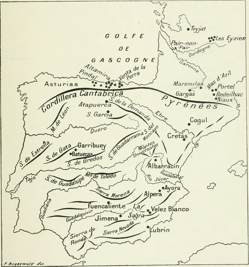 An illustration from An introduction to the study of prehistoric art, 1915, leaf 110