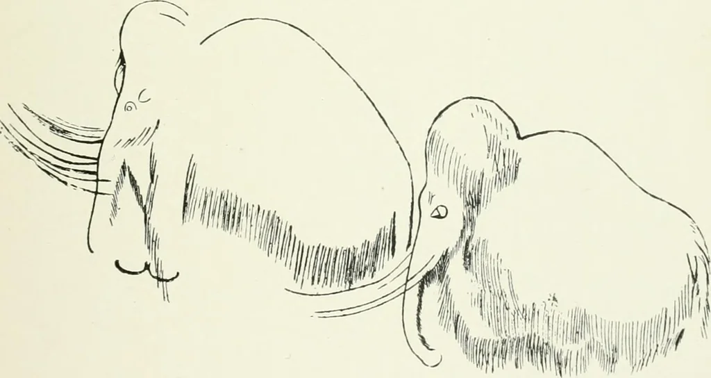 An illustration from An introduction to the study of prehistoric art, 1915, leaf 114