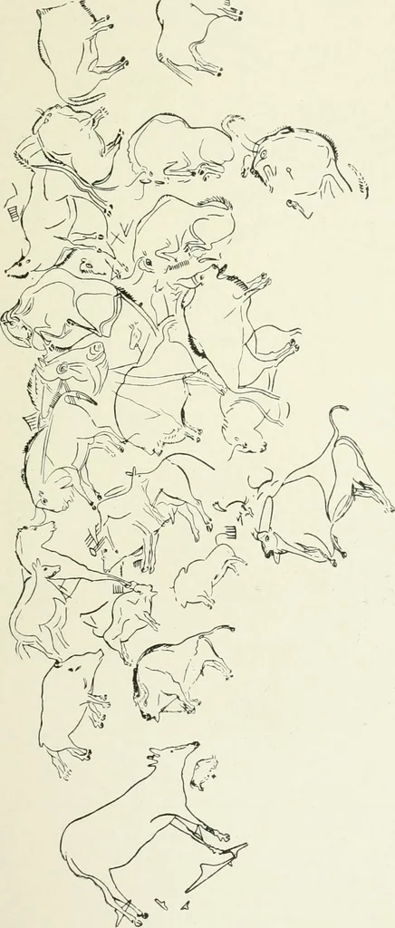 An illustration from An introduction to the study of prehistoric art, 1915, leaf 138