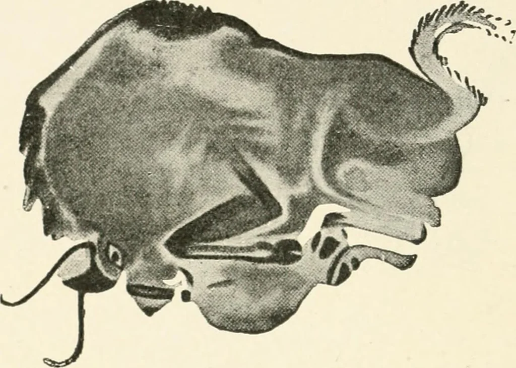 An illustration from An introduction to the study of prehistoric art, 1915, leaf 139