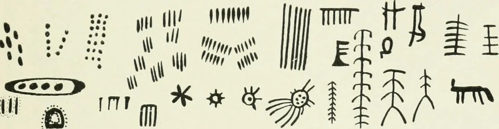 An illustration from An introduction to the study of prehistoric art, 1915, leaf 162