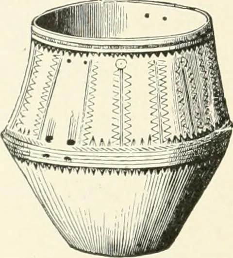 An illustration from An introduction to the study of prehistoric art, 1915, leaf 187