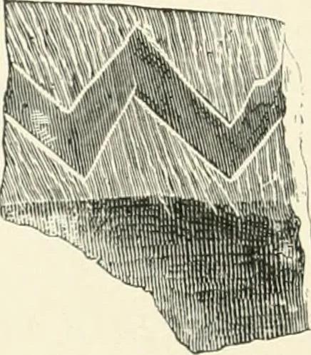 An illustration from An introduction to the study of prehistoric art, 1915, leaf 197