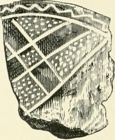 An illustration from An introduction to the study of prehistoric art, 1915, leaf 197