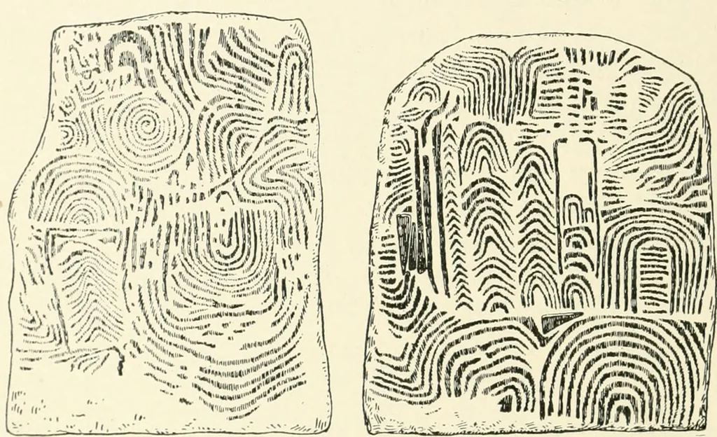 An illustration from An introduction to the study of prehistoric art, 1915, leaf 203