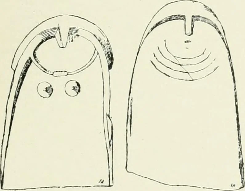An illustration from An introduction to the study of prehistoric art, 1915, leaf 206