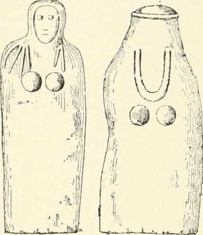 An illustration from An introduction to the study of prehistoric art, 1915, leaf 207