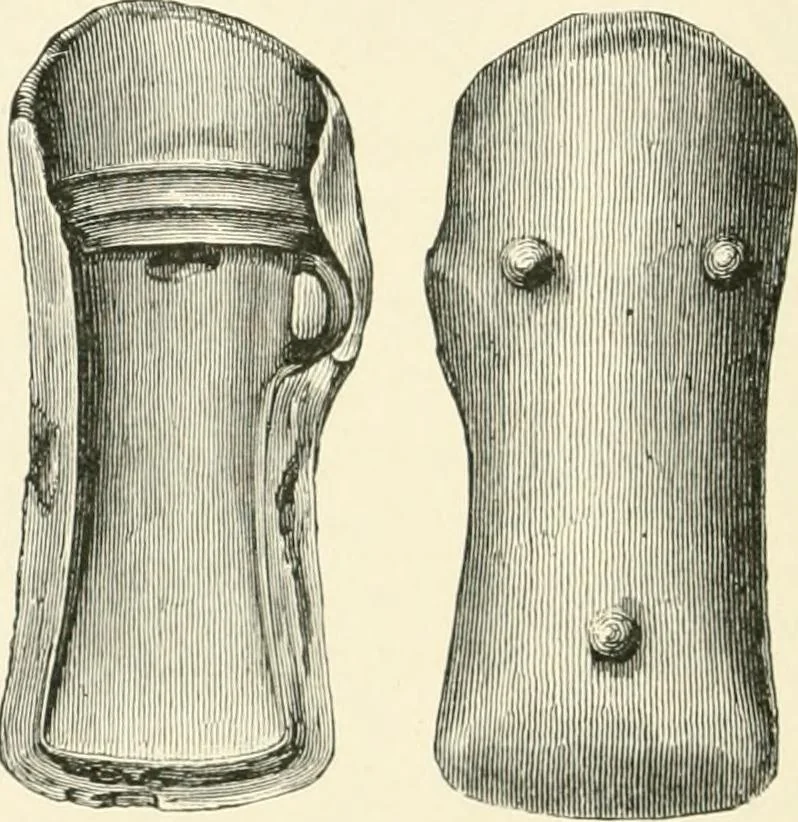 An illustration from An introduction to the study of prehistoric art, 1915, leaf 215