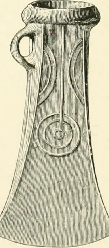 An illustration from An introduction to the study of prehistoric art, 1915, leaf 225