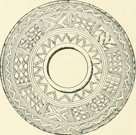 An illustration from An introduction to the study of prehistoric art, 1915, leaf 227