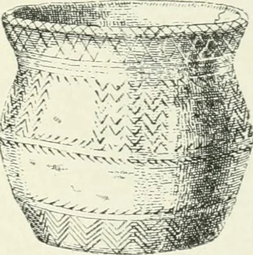 An illustration from An introduction to the study of prehistoric art, 1915, leaf 230
