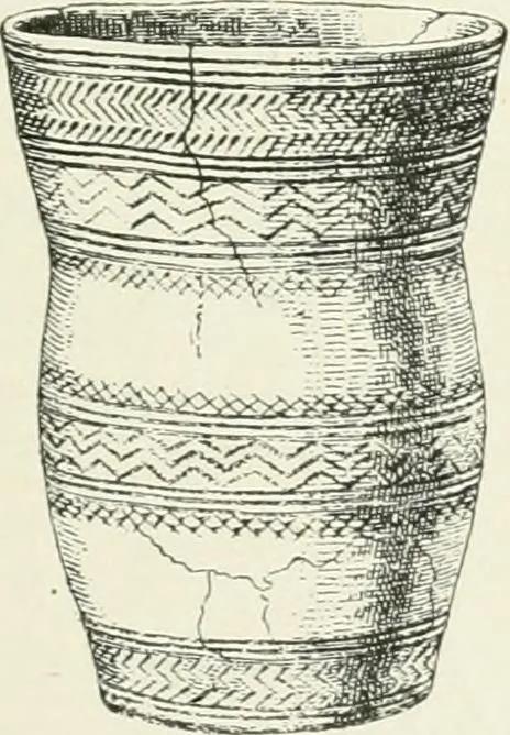 An illustration from An introduction to the study of prehistoric art, 1915, leaf 230
