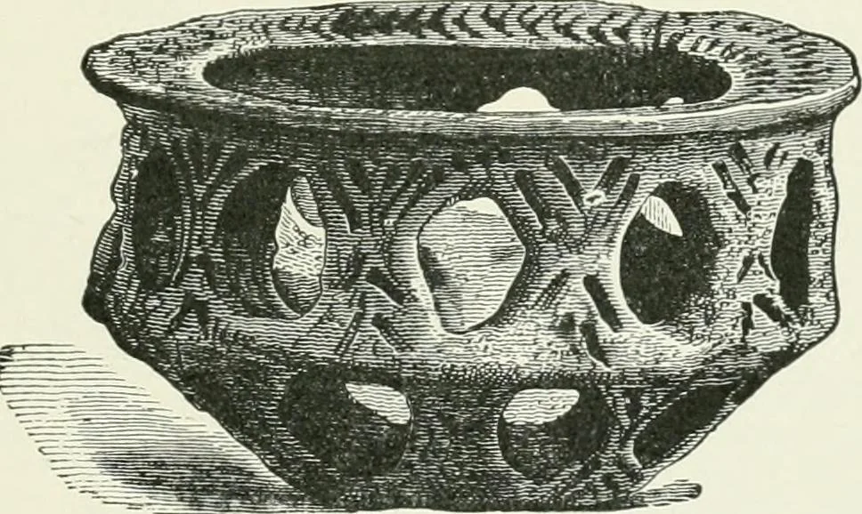 An illustration from An introduction to the study of prehistoric art, 1915, leaf 240