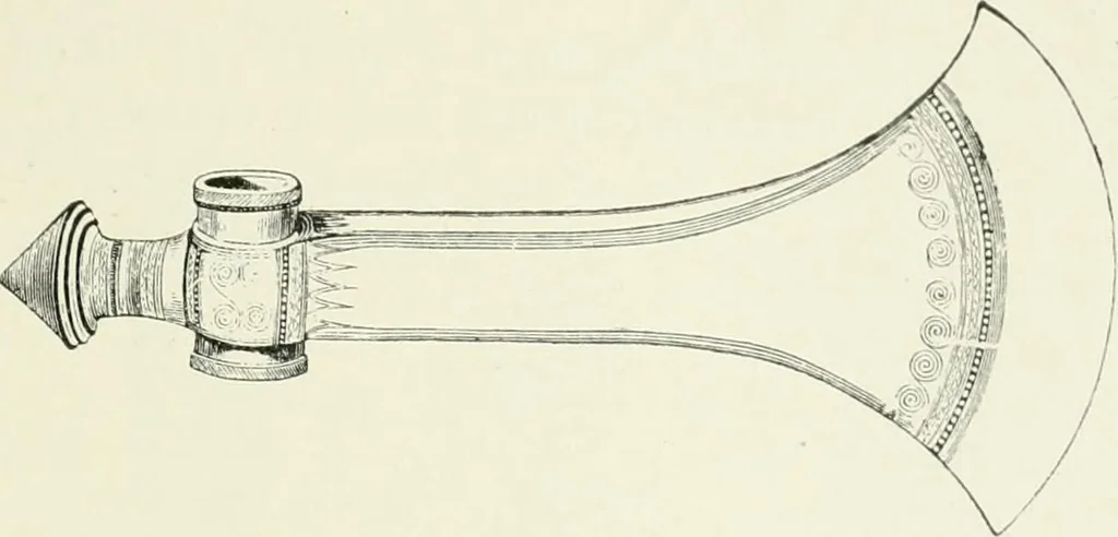 An illustration from An introduction to the study of prehistoric art, 1915, leaf 250