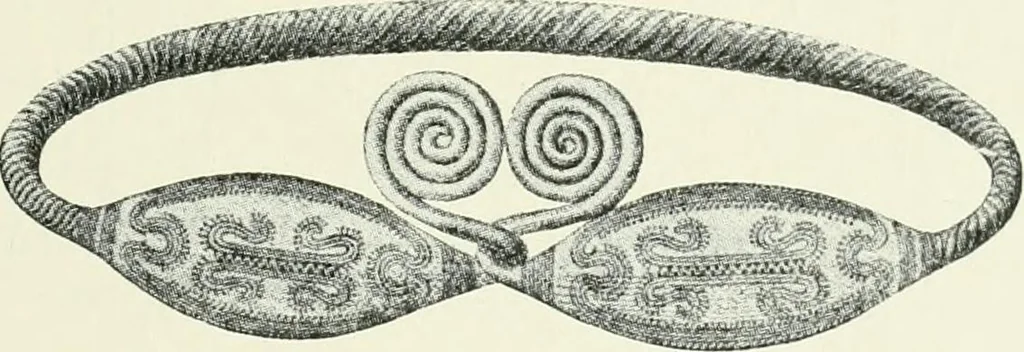 An illustration from An introduction to the study of prehistoric art, 1915, leaf 250