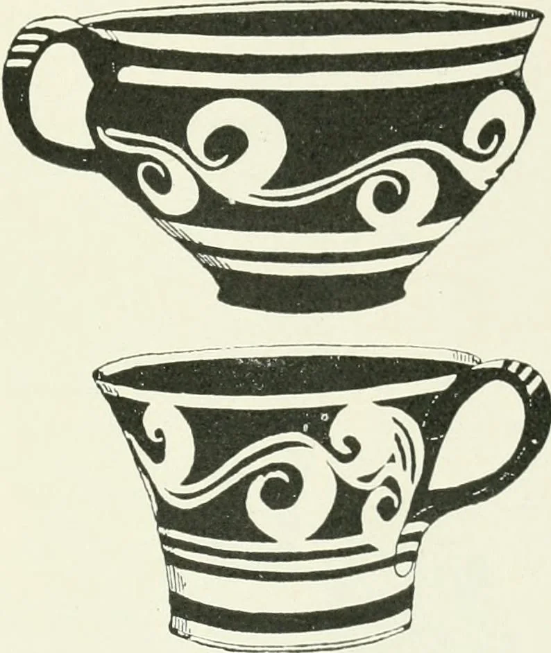 An illustration from An introduction to the study of prehistoric art, 1915, leaf 258
