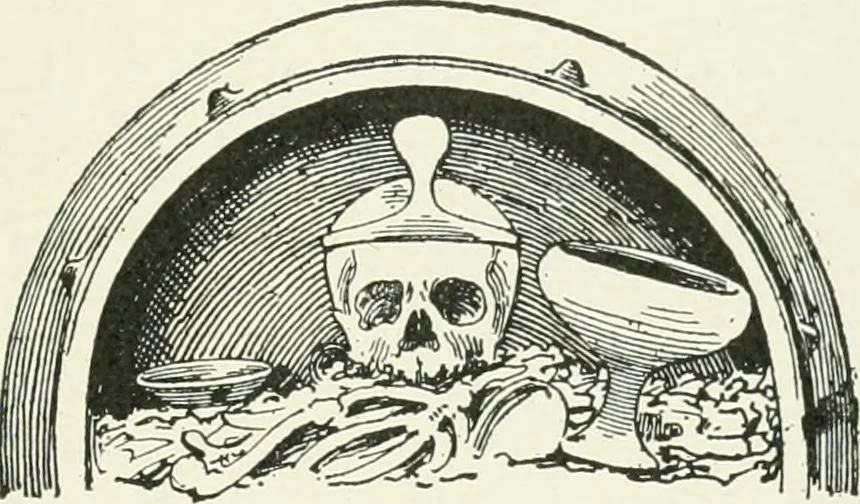 An illustration from An introduction to the study of prehistoric art, 1915, leaf 264