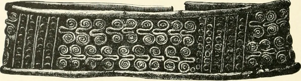 An illustration from An introduction to the study of prehistoric art, 1915, leaf 267