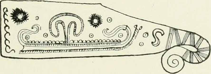 An illustration from An introduction to the study of prehistoric art, 1915, leaf 268