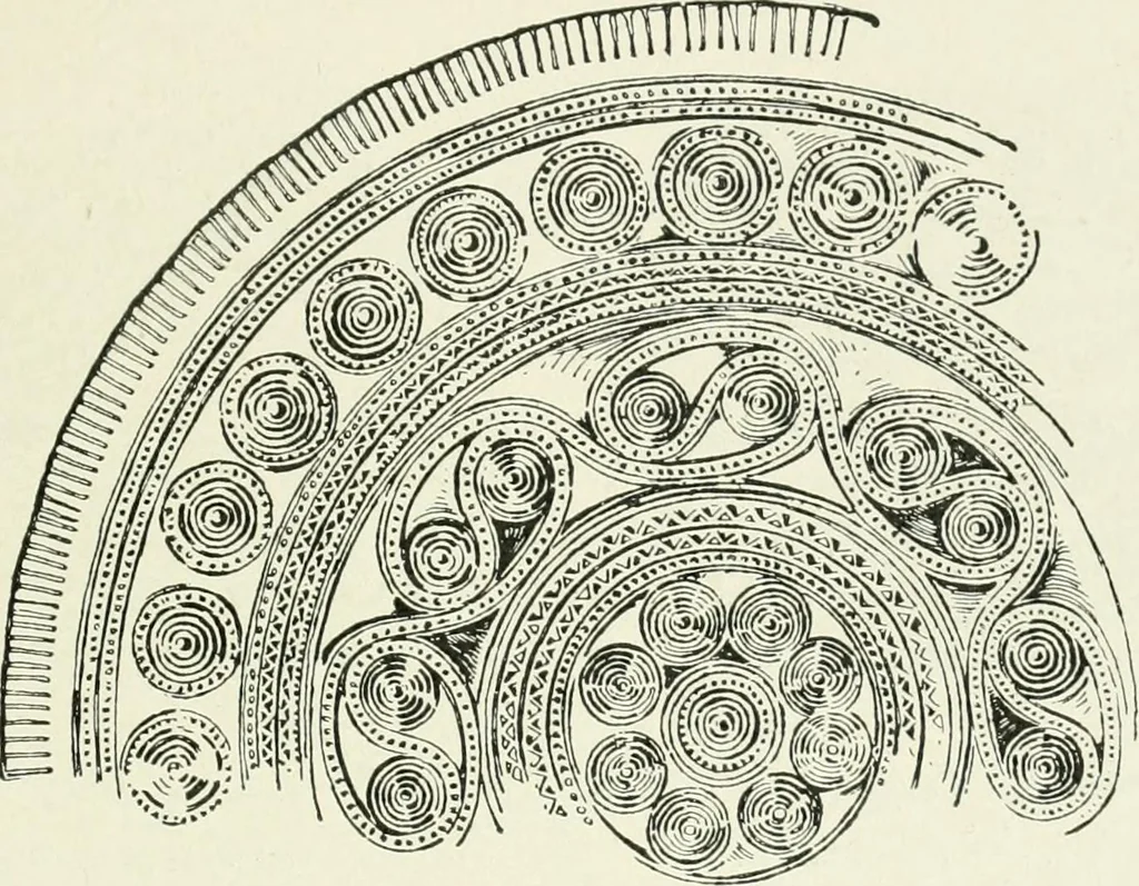 An illustration from An introduction to the study of prehistoric art, 1915, leaf 280