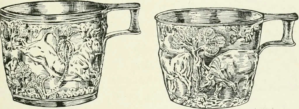 An illustration from An introduction to the study of prehistoric art, 1915, leaf 292