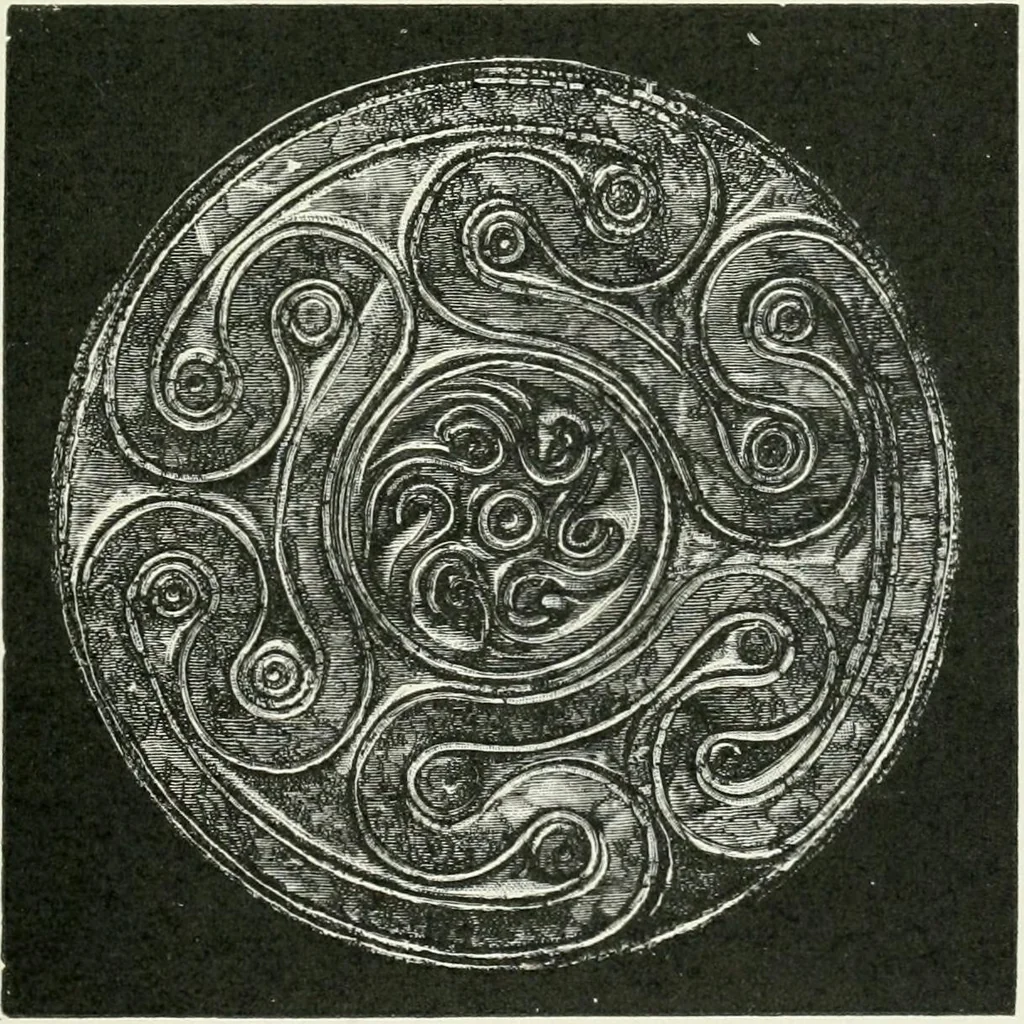 An illustration from An introduction to the study of prehistoric art, 1915, leaf 294