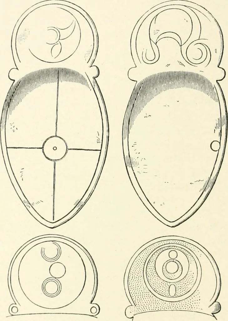An illustration from An introduction to the study of prehistoric art, 1915, leaf 319