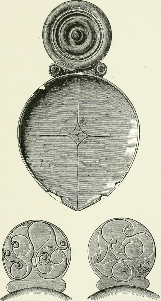 An illustration from An introduction to the study of prehistoric art, 1915, leaf 320