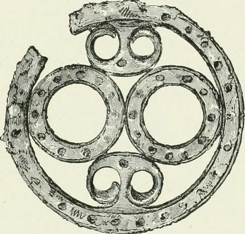 An illustration from An introduction to the study of prehistoric art, 1915, leaf 326