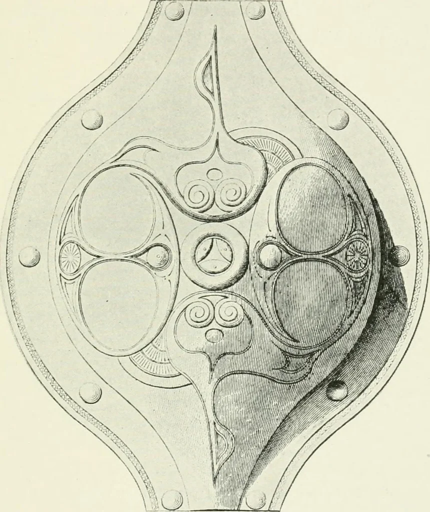 An illustration from An introduction to the study of prehistoric art, 1915, leaf 332