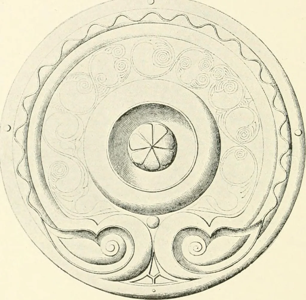 An illustration from An introduction to the study of prehistoric art, 1915, leaf 333