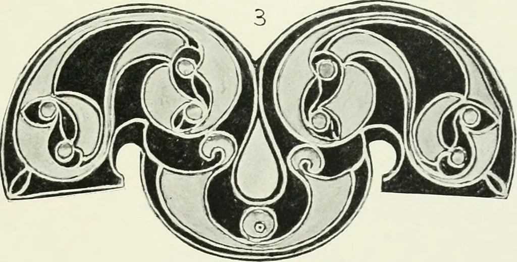 An illustration from An introduction to the study of prehistoric art, 1915, leaf 348