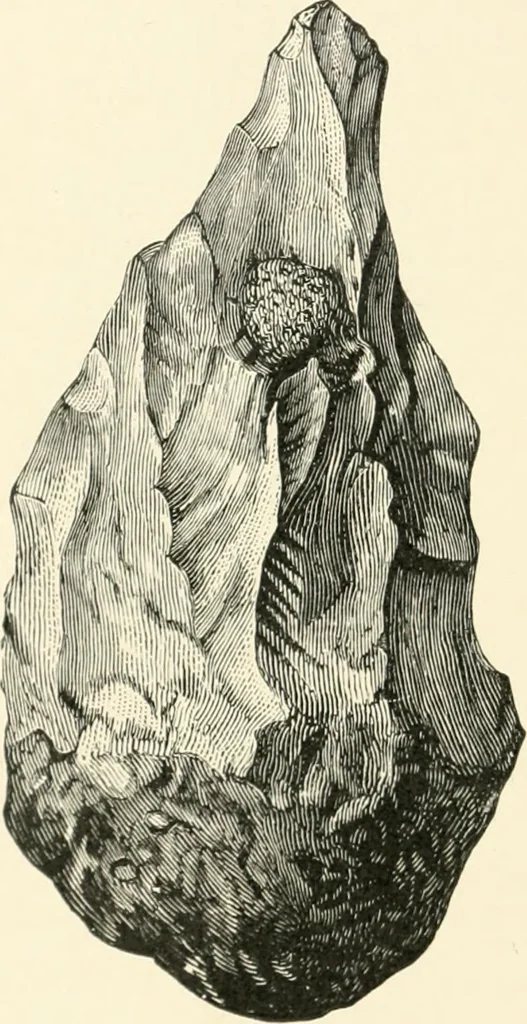 An illustration from An introduction to the study of prehistoric art, 1915, leaf 35