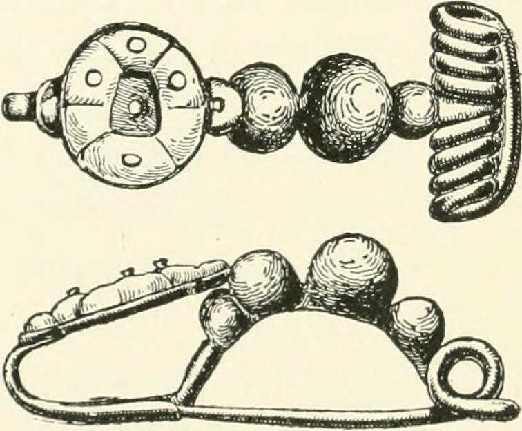 An illustration from An introduction to the study of prehistoric art, 1915, leaf 355