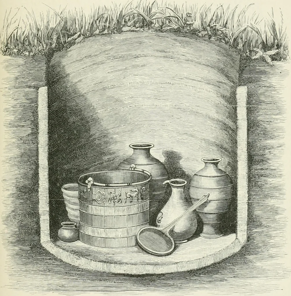 An illustration from An introduction to the study of prehistoric art, 1915, leaf 378