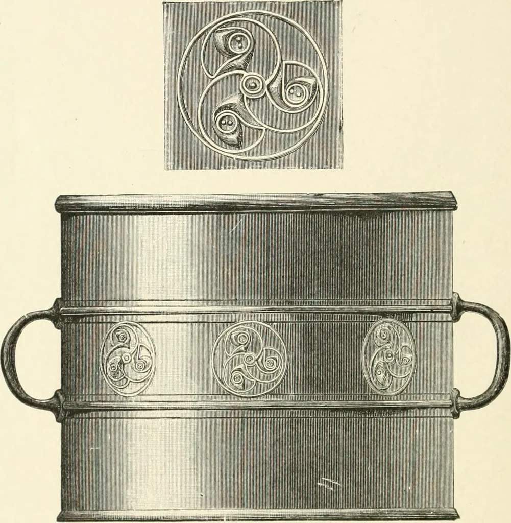 An illustration from An introduction to the study of prehistoric art, 1915, leaf 379